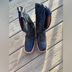 Justin Blue Cowboy Boots